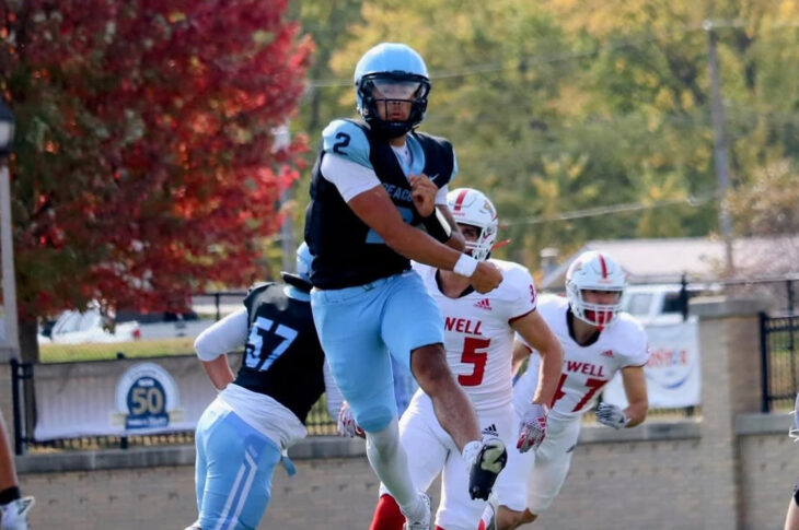 Meet Darryl Overstreet, a dual-threat quarterback from Upper Iowa University poised for success in the 2026 NFL Draft.