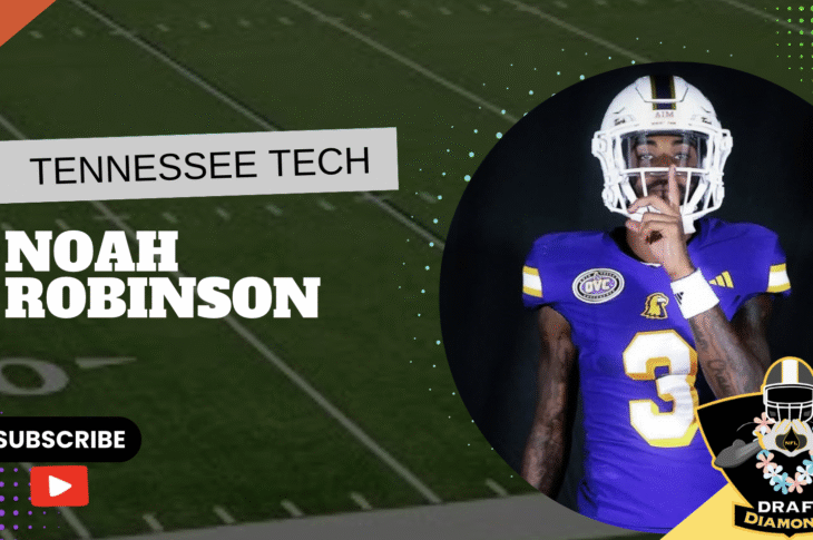 Learn about Noah Robinson, the standout wide receiver from Tennessee Tech, known for his dynamic skill set and record-breaking performances.