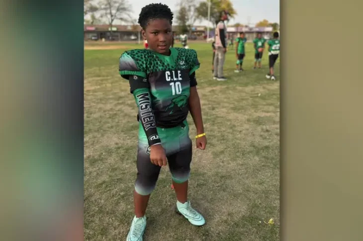 11-year-old football player fatally shot by a 13-year-old boy in Milwaukee