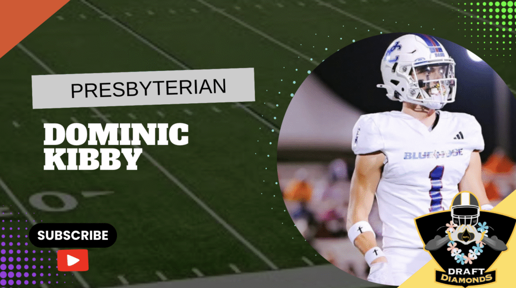 Dominic Kibby, WR, Presbyterian | 2026 NFL Draft Prospect Zoom Interview