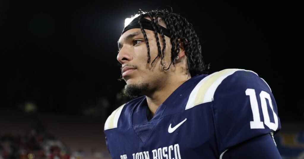 UCLA suspends back-up Quarterback Pierce Clarkson after he was arrested on felony charges