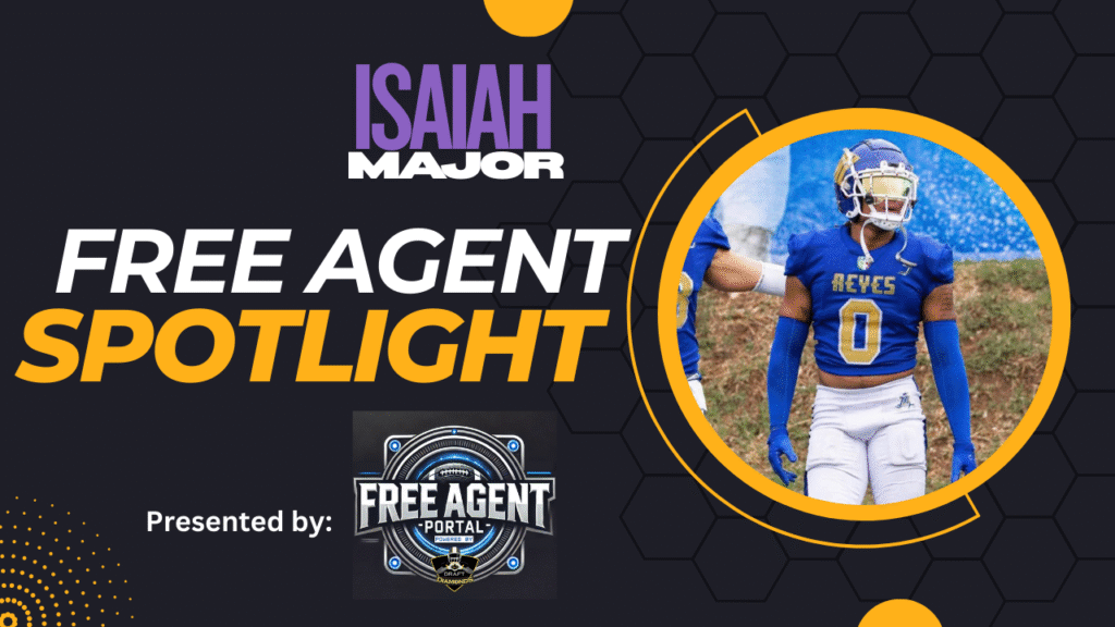 Free Agent Portal Player Spotlight: Isaiah Major, Linebacker