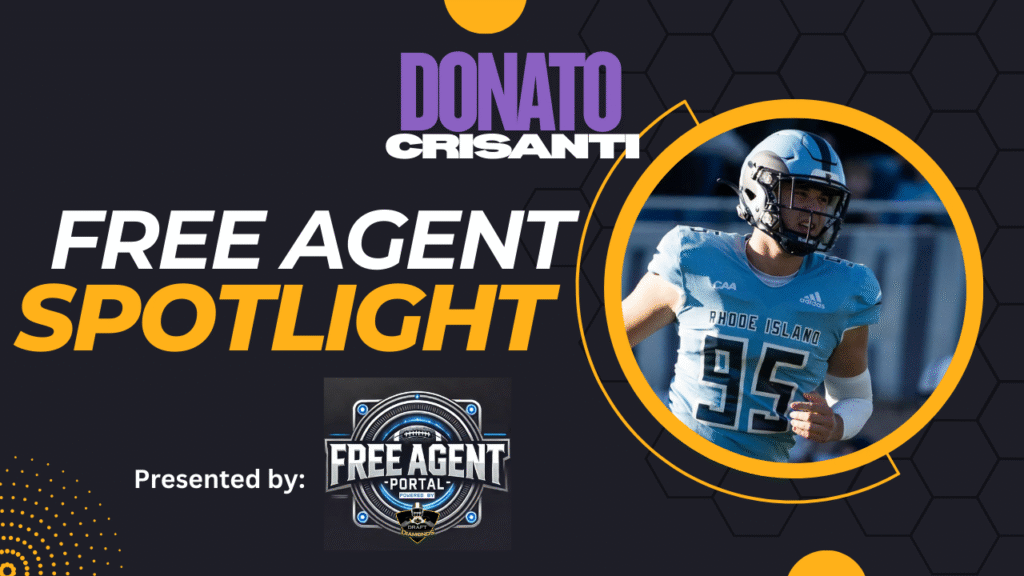 Free Agent Portal Player Spotlight: Donato Crisanti, Long Snapper