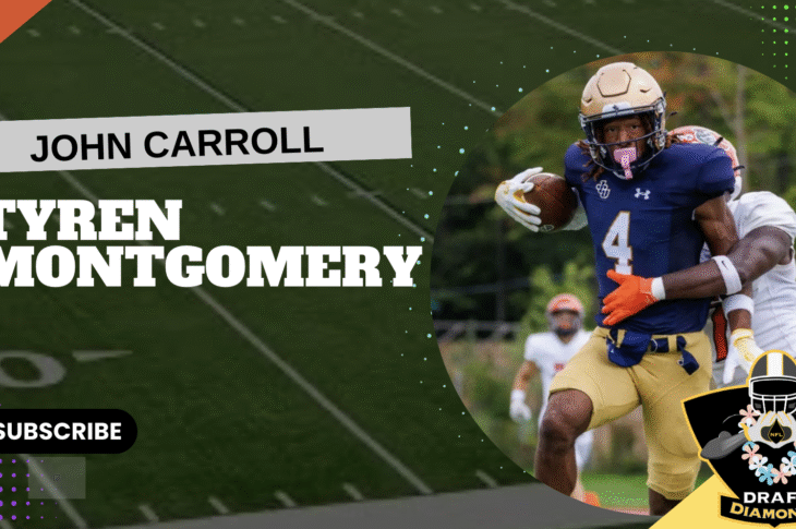 Tyren Montgomery, WR, John Carroll | 2026 NFL Draft Prospect Zoom Interview