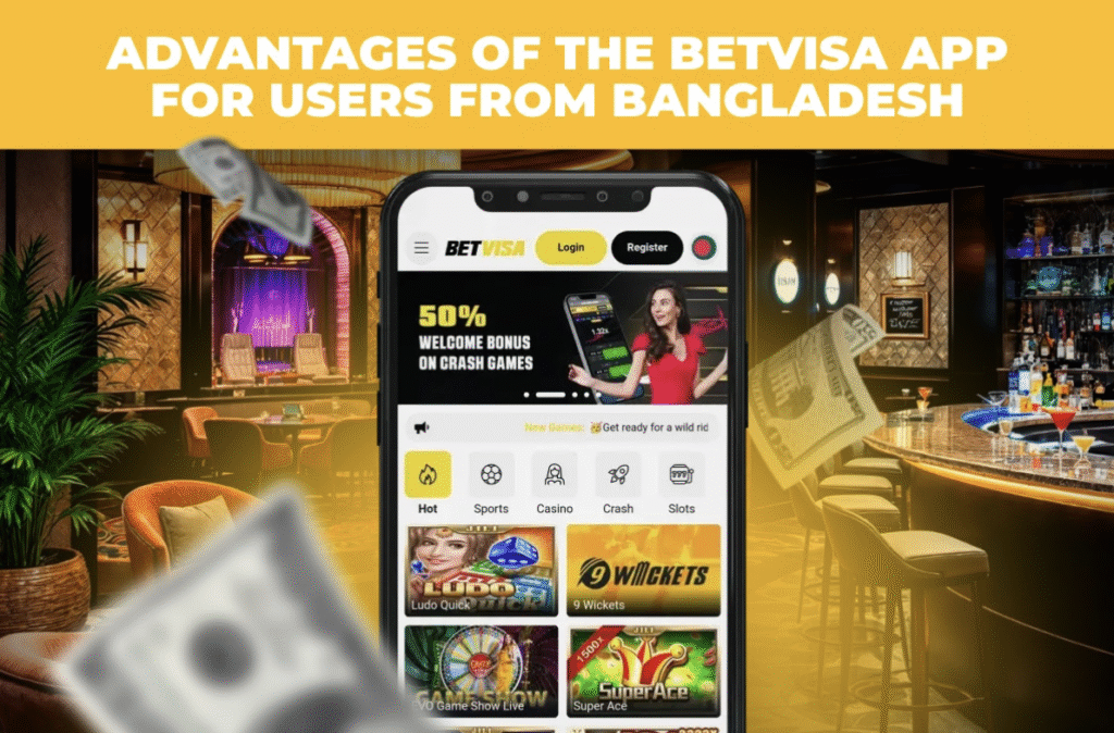 Advantages of the Betvisa App for Users from Bangladesh