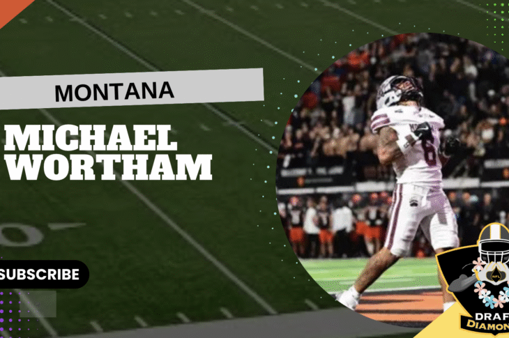 Michael Wortham is an explosive and versatile playmaker who has established himself as one of the most dynamic prospects in this year’s draft class. The Montana wide receiver and return specialist entered the 2025 season on the East-West Shrine Bowl Watch List and has more than lived up to the hype. Wortham has delivered standout performances throughout the year, earning Big Sky Offensive Player of the Week honors multiple times, including for his all-purpose dominance against Idaho State and Sacramento State. His exceptional vision, acceleration, and open-field creativity make him a constant big-play threat, capable of changing the momentum of a game in an instant. A dependable route runner with sure hands, Wortham is a major asset as a receiver while also providing explosive value on special teams. He thrives as the “spark” for his team—whether stretching defenses vertically, taking handoffs out of the backfield, or flipping field position as a returner. His rare ability to impact every phase of the game defines him as a true all-purpose weapon, and his production and versatility have firmly established him as one of the premier talents in the FCS who's poised to make the jump to the NFL.