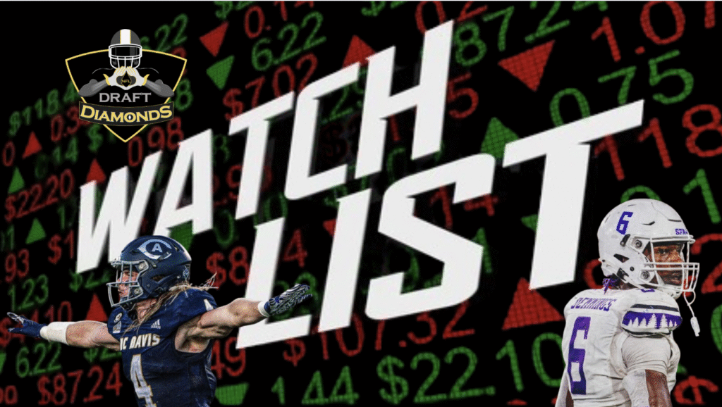 NFL Draft Diamonds 2025-2026 Small School Prospect Watch List Update (near 1200 players)
