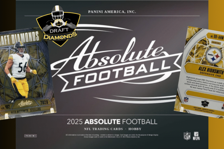 Draft Diamonds and Panini America Announce Official Collaboration for 2025 Panini Absolute Football Card Set
