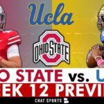 UCLA Bruins vs #1 Ohio State Buckeyes - Week 12 Preview & Prediction