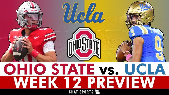 UCLA Bruins vs #1 Ohio State Buckeyes - Week 12 Preview & Prediction