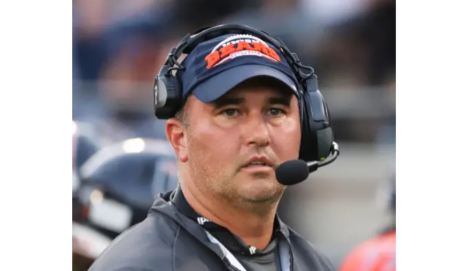 Virginia High School Football Coach who is being investigate for child porn charges was last seen with a gun