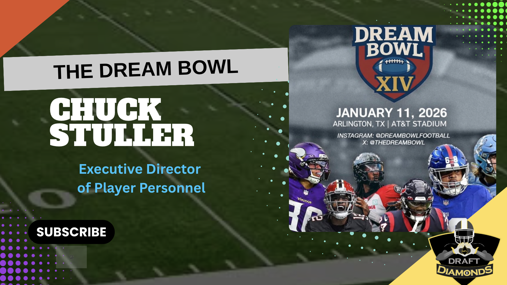 Meet Chuck Stuller, Executive Director of Player Personnel, Dream Bowl