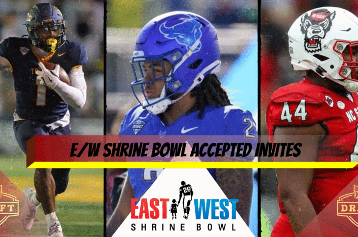 2026 East/West Shrine Bowl Accepted Invite Tracker