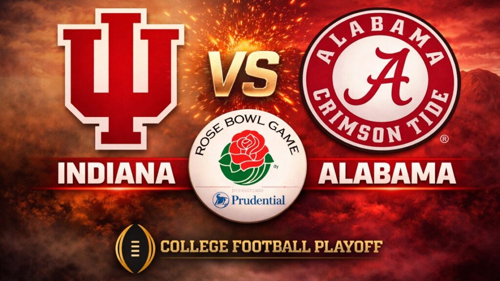 Indiana Hoosiers vs Alabama Crimson Tide - Rose Bowl Preview & Prediction
