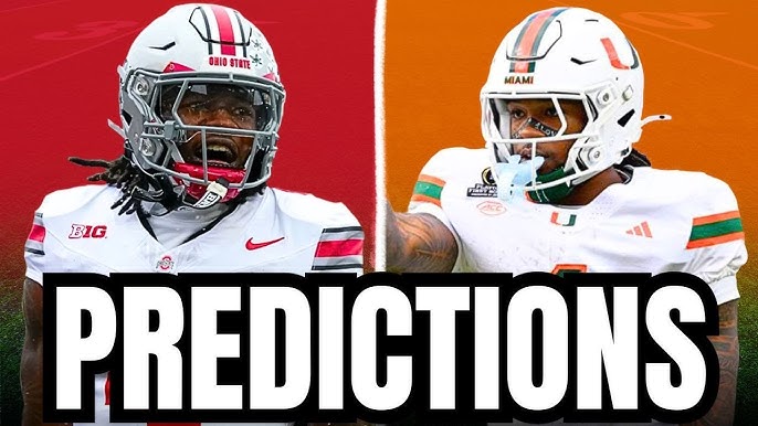 Ohio State Buckeyes vs Miami Hurricanes | CFP Quarterfinal (Cotton Bowl) Preview & Prediction