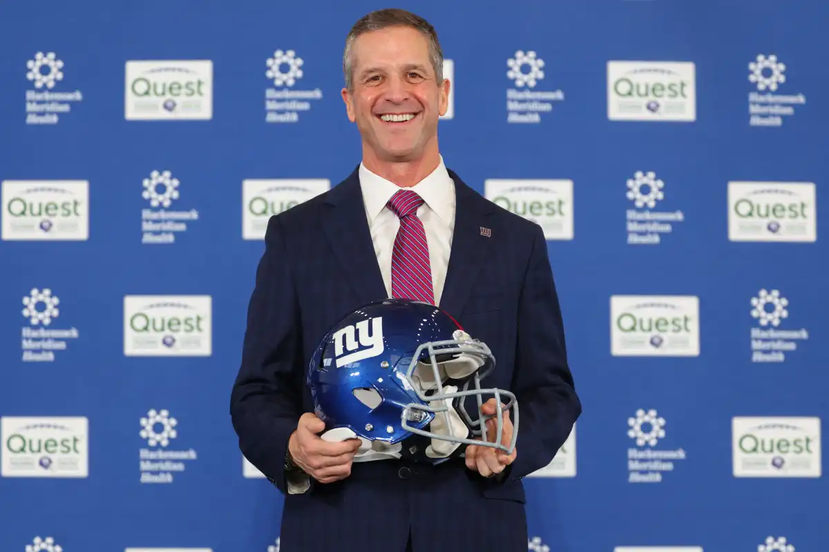John Harbaugh Excited to Be New York Giants Head Coach