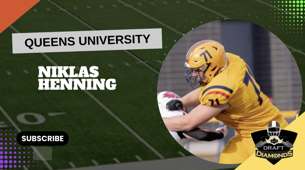 Niklas Henning, OT, Queen's University | 2026 NFL & CFL Draft Prospect Zoom Interview