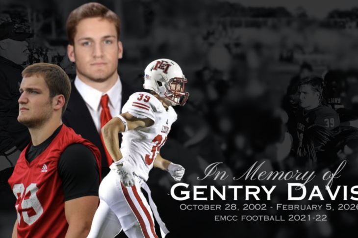 Former EMCC football player Gentry Davis passed away