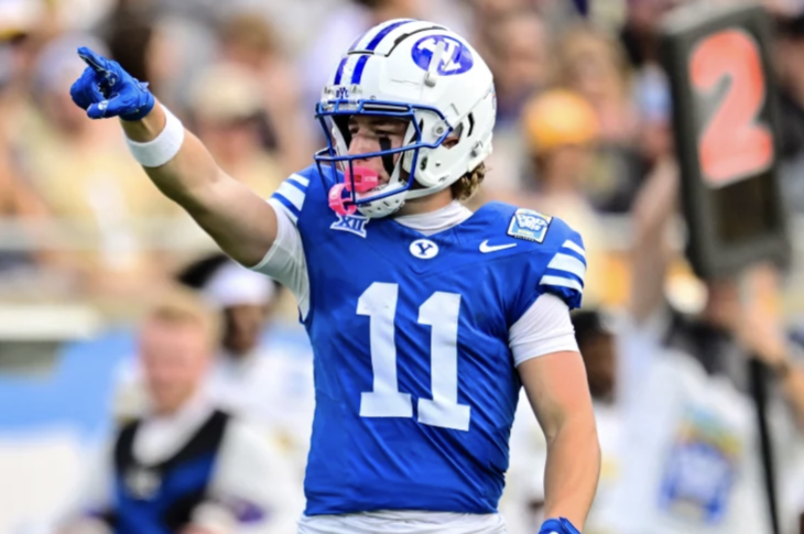 BYU football star Parker Kingston arrested and charged with rape