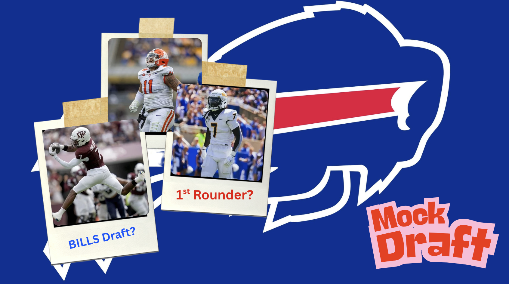 Three Possible Players the Buffalo Bills can select in the First round of the 2026 NFL Draft