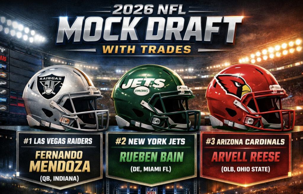 Mock Draft 1.0 With Trades (2/24) By J.P. Davidson