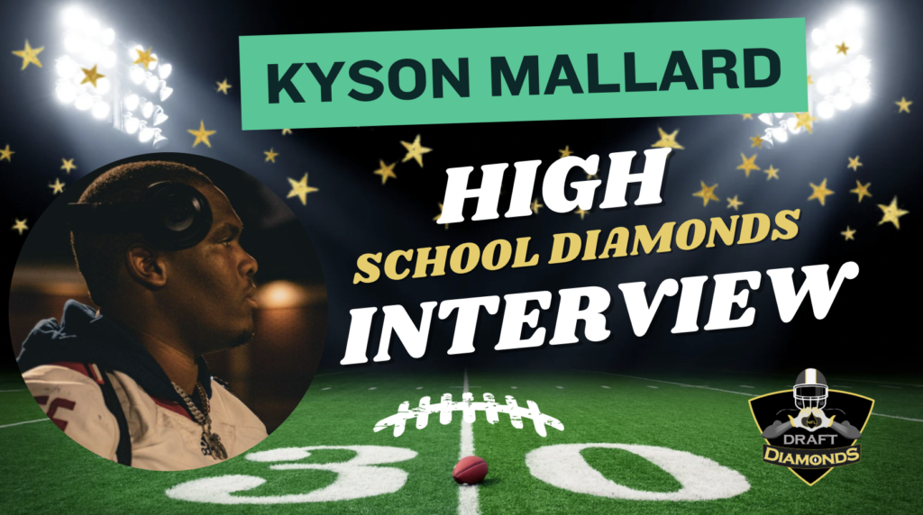 High School Diamonds Interview: Kyson Mallard, OL, Westover Comprehensive High School, GA
