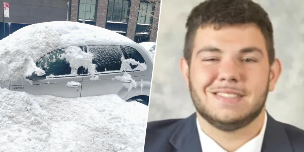 Division 3 Football Player Died From Carbon Monoxide Poisoning trying to Charge his Phone in the Snow Storm