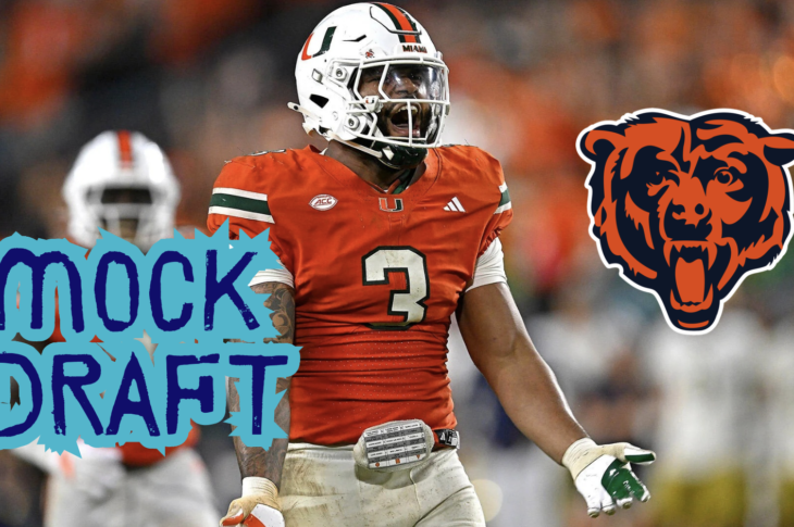 Chicago Bears Mock Draft 3/12/26