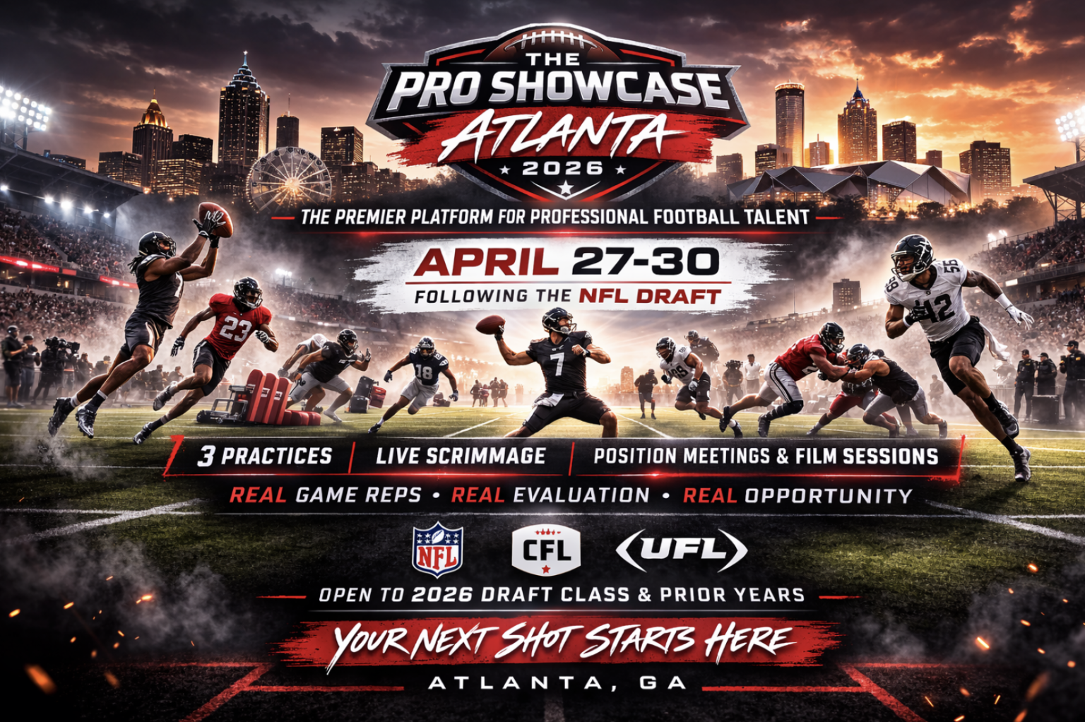 The Pro Showcase: Atlanta's Biggest Football Event