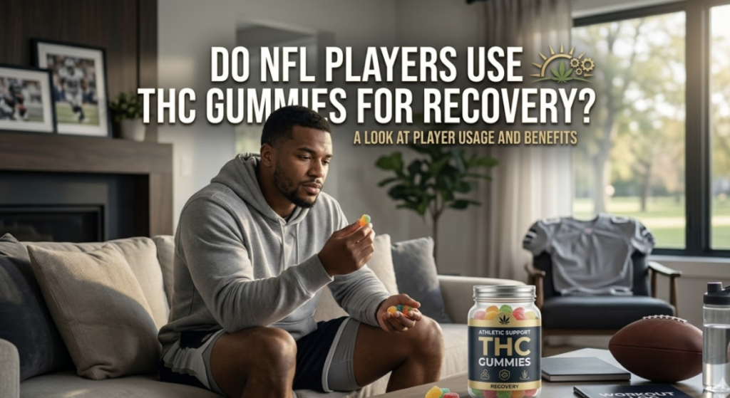 Do NFL Players Use THC Gummies for Recovery?