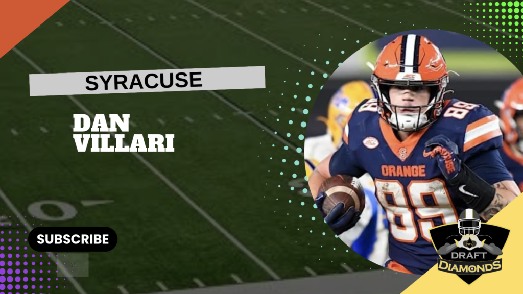 Dan Villari, TE, Syracuse | 2026 NFL Draft Prospect Zoom Interview