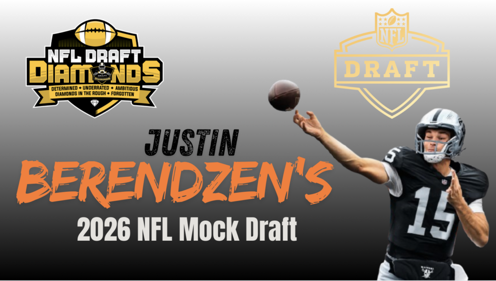 Justin Berendzen's 2026 1st Round NFL Mock Draft 1.0