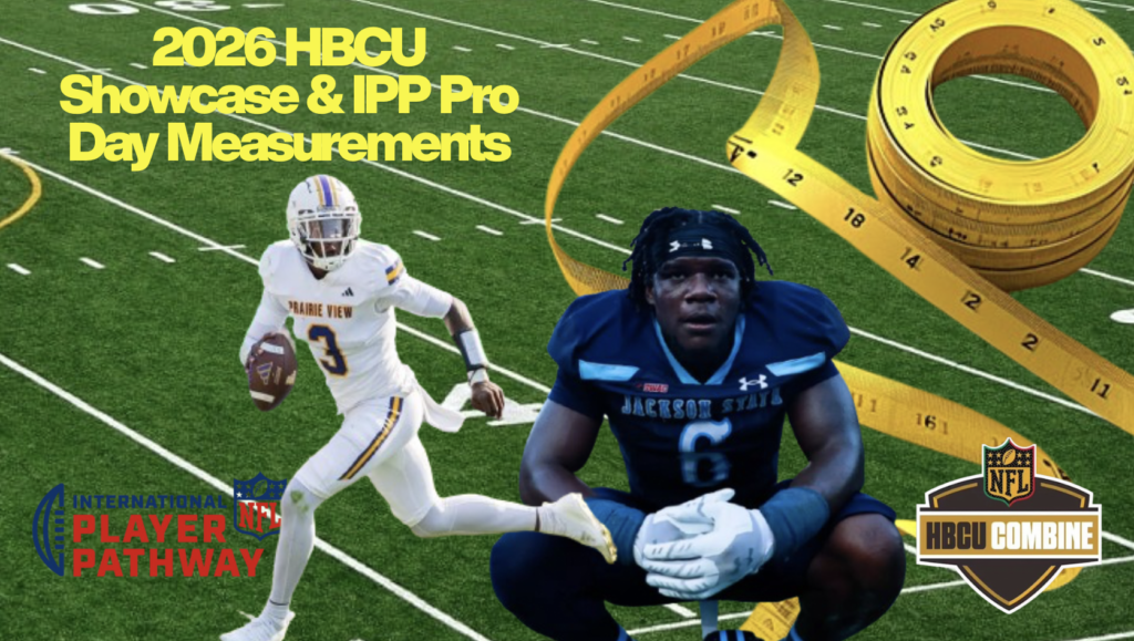 2026 HBCU Showcase & IPP Pro Day Measurements