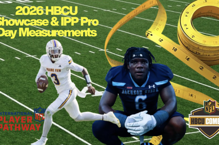 2026 HBCU Showcase & IPP Pro Day Measurements