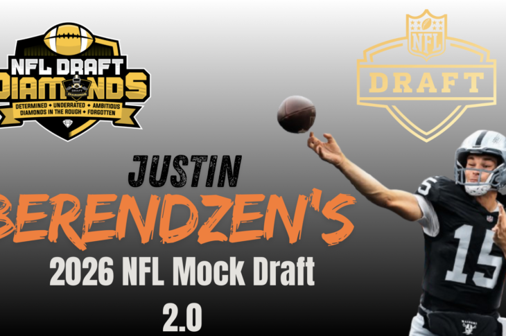 Justin Berendzen's 2026 1st Round Mock Draft 2.0