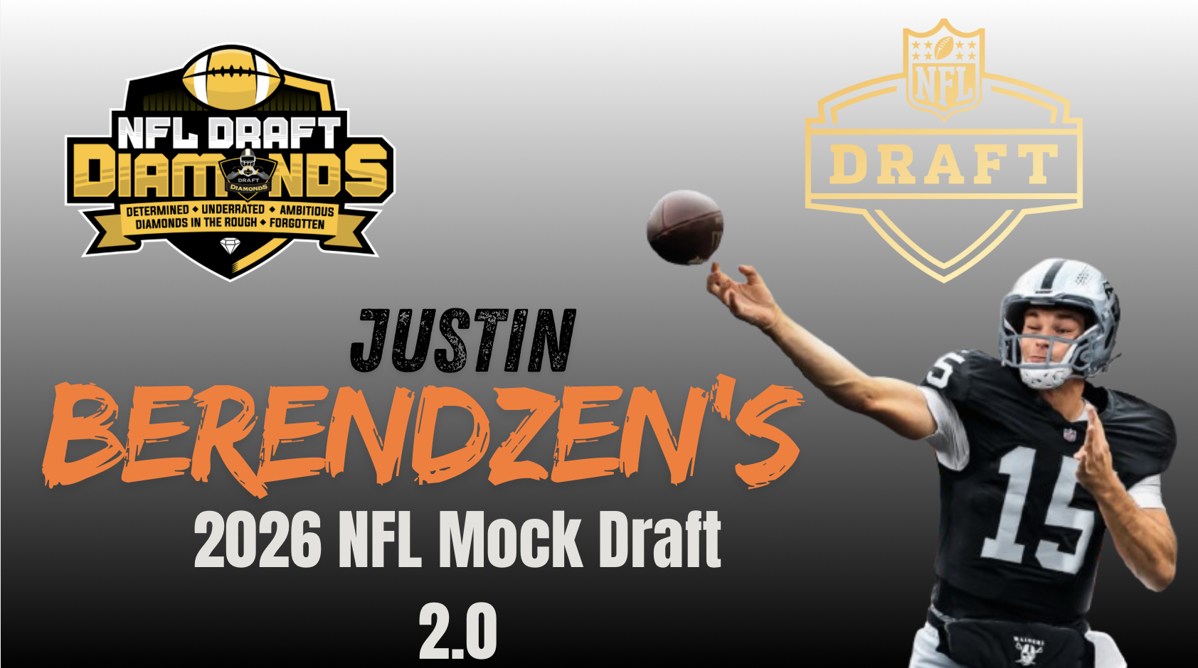 Justin Berendzen's 2026 1st Round Mock Draft 2.0