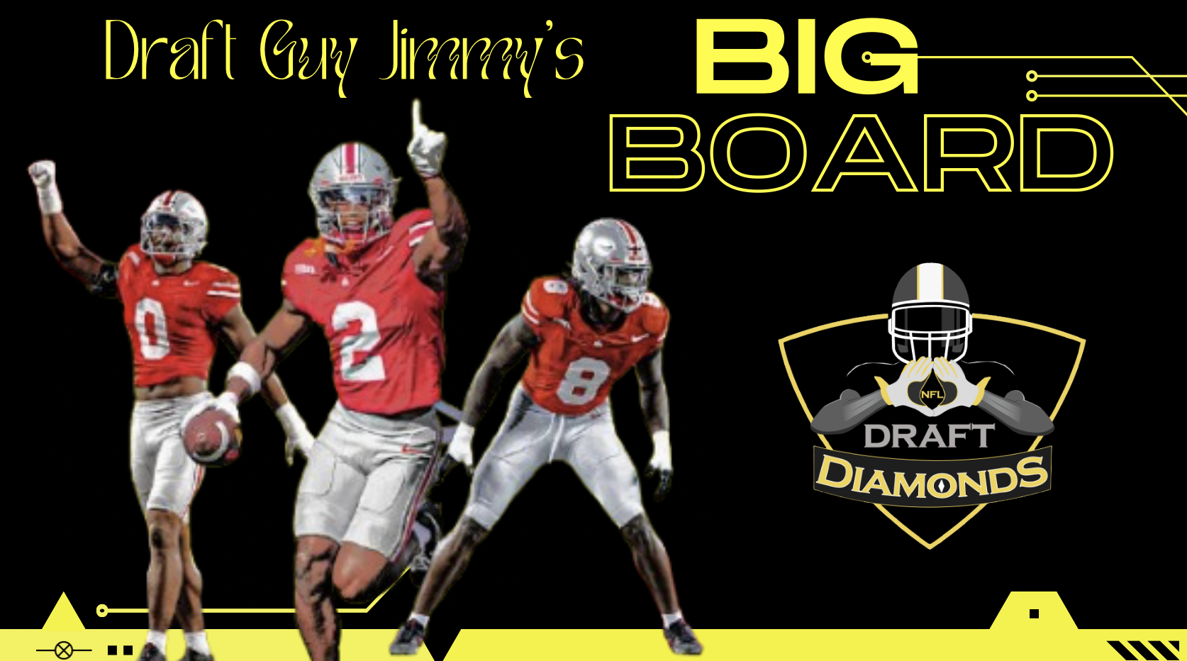NFL Draft Diamonds Big Board | Top 400 Prospects in the 2026 NFL Draft