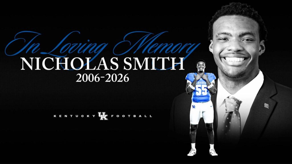 University of Kentucky football player Nicholas Smith dead at 20
