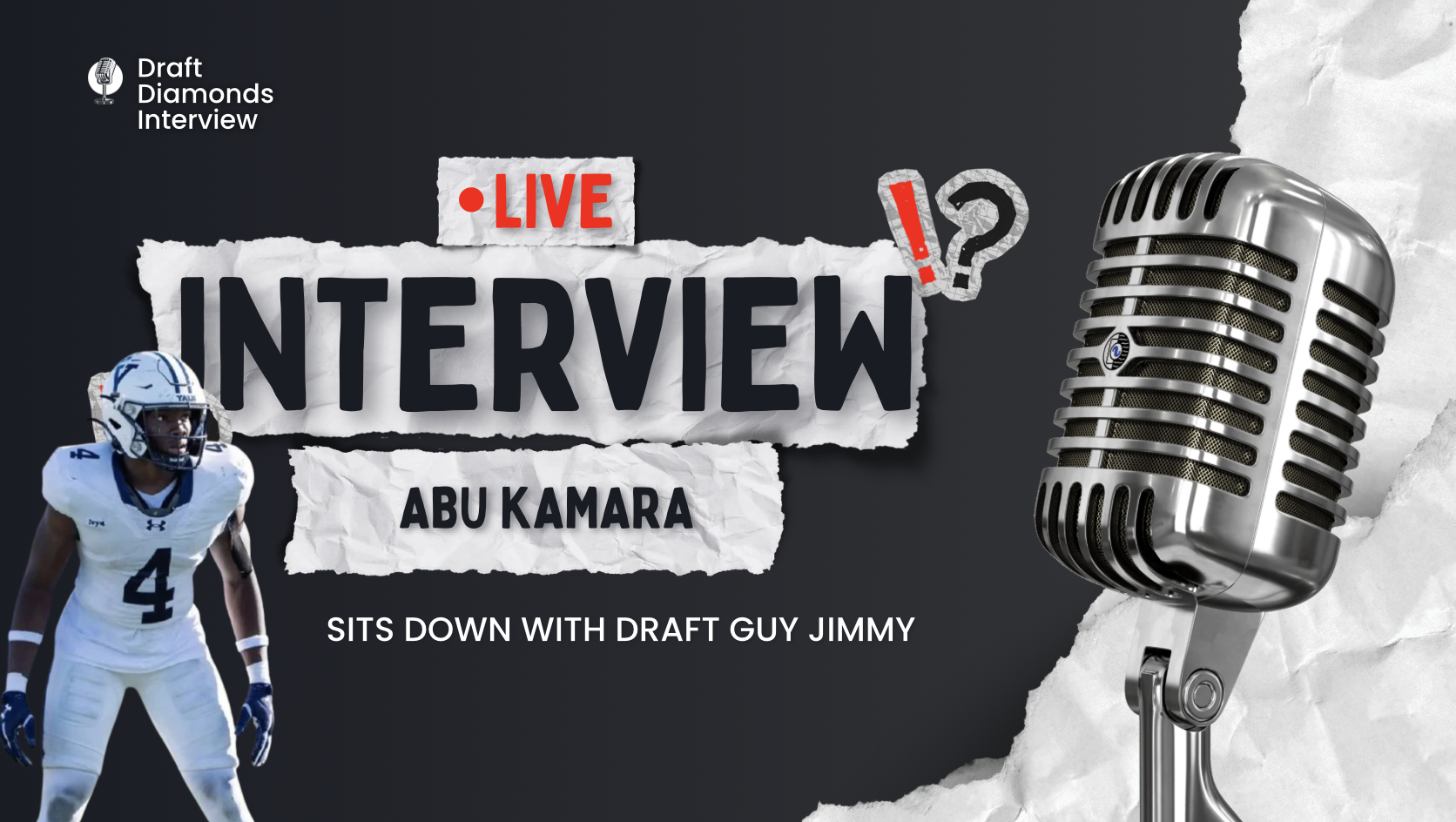 Abu Kamara, S, Yale | 2027 NFL Draft Prospect Zoom Interview