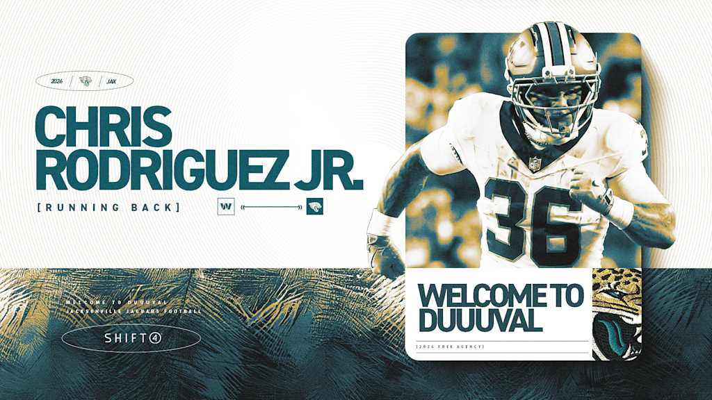Did the Jacksonville Jaguars find a replacement for Etienne in Chris Rodriguez Jr.?
