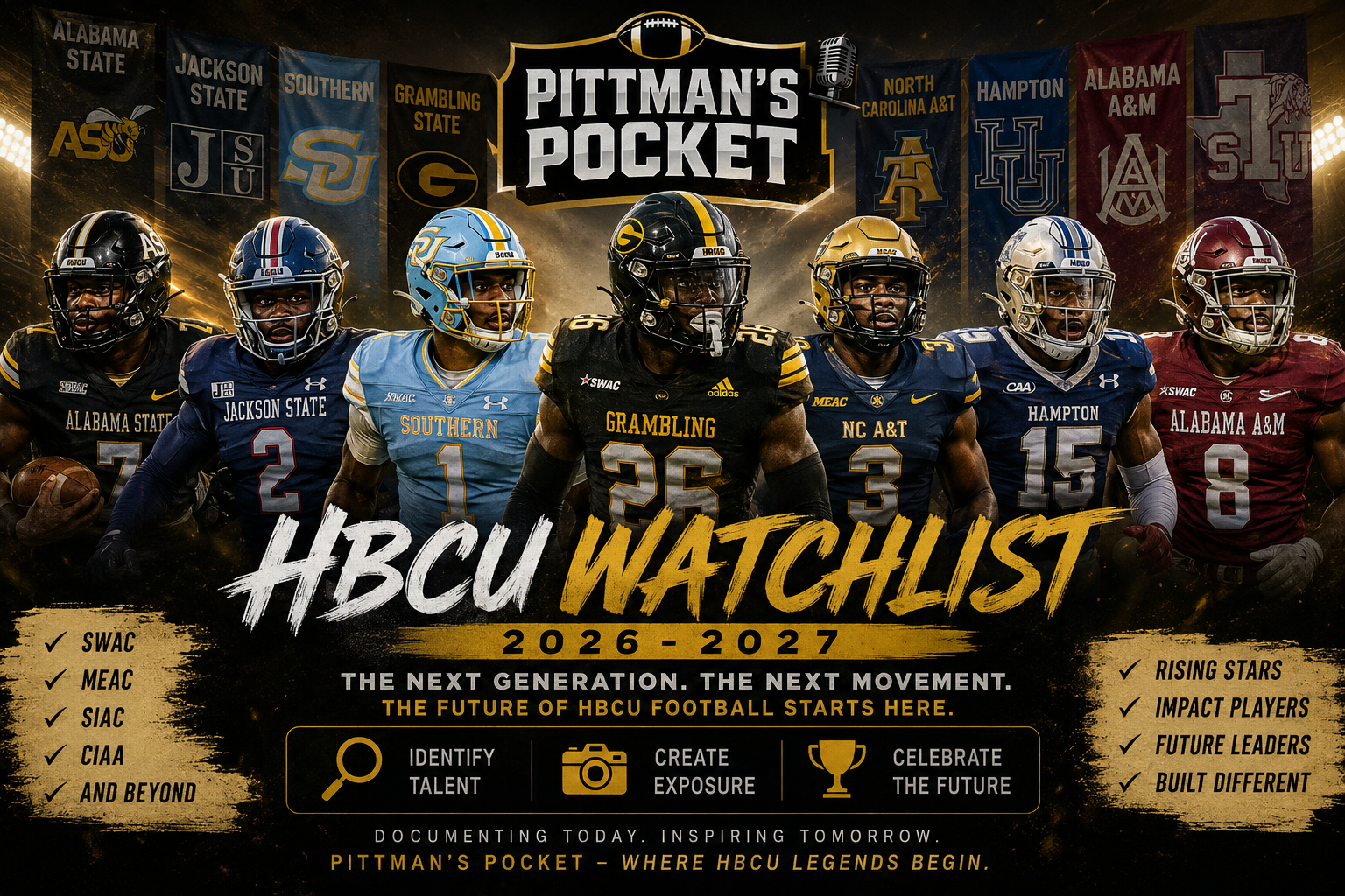 Pittman’s Pocket HBCU Watchlist: Building the Future of HBCU Football