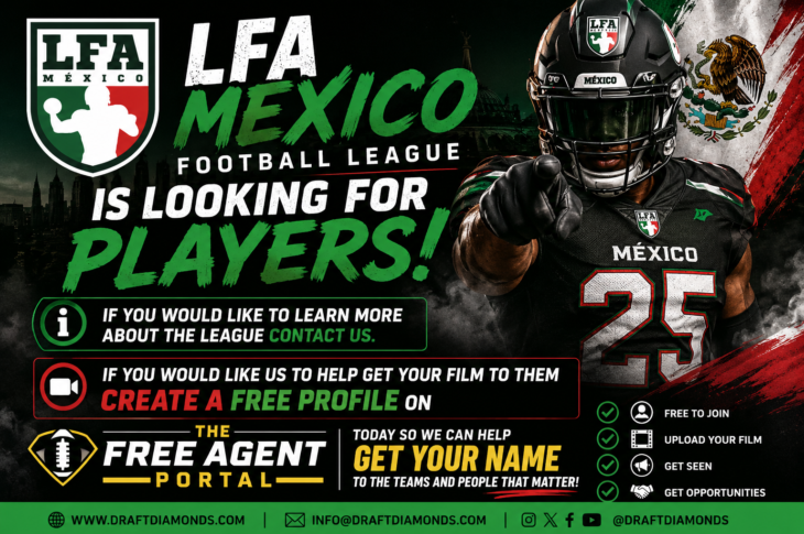 LFA Mexico Football League Is Looking for American Football Players