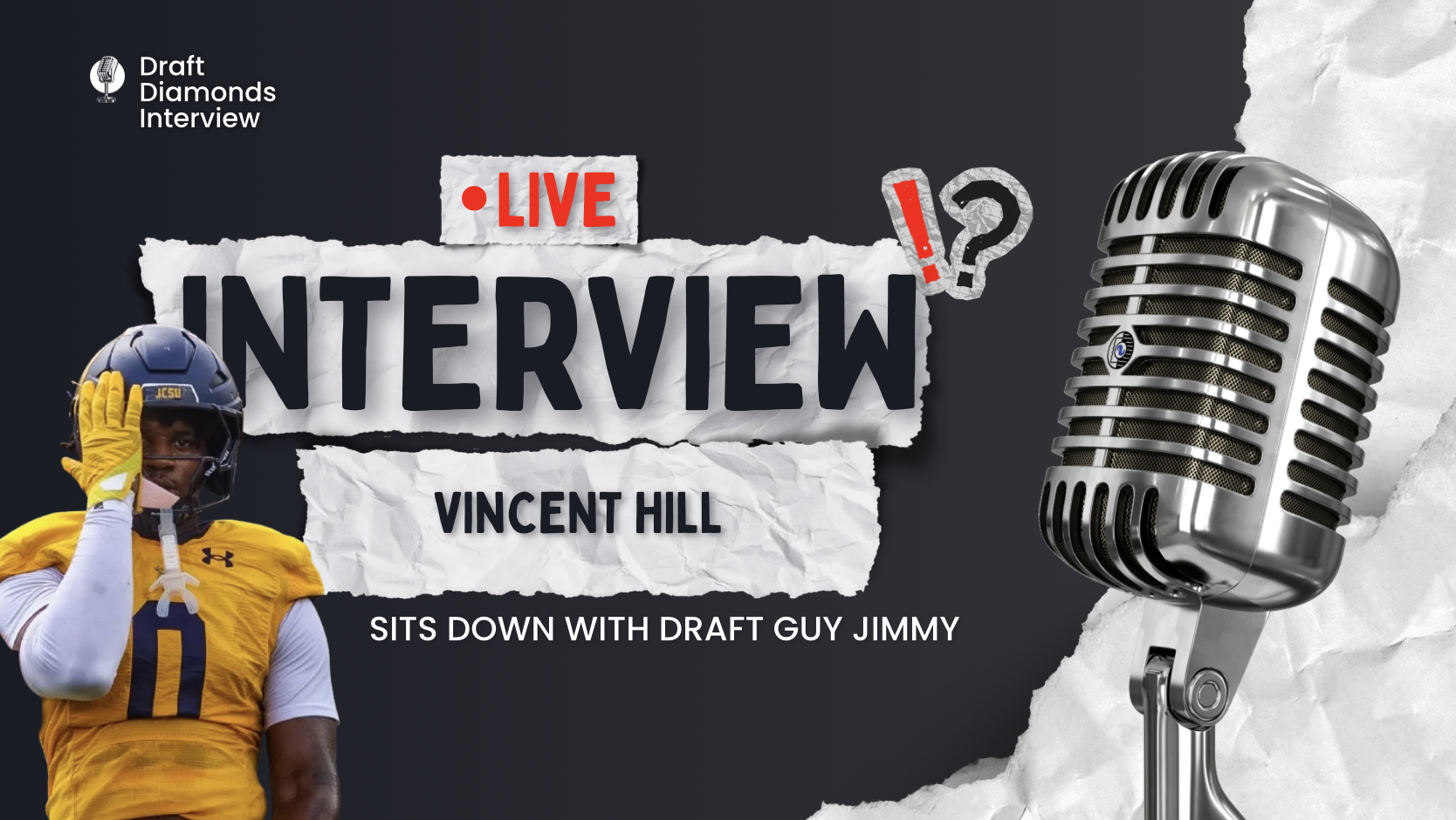 Vincent Hill, LB, Johnson C. Smith | 2027 NFL Draft Prospect Zoom Interview