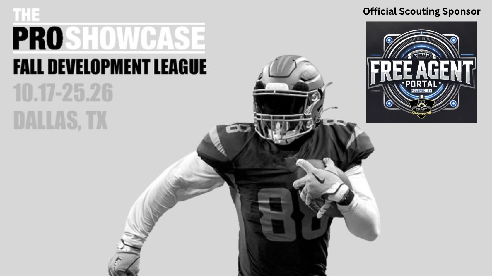 The Free Agent Portal Named Official Scouting Sponsor of Pro Showcase – Fall Development League