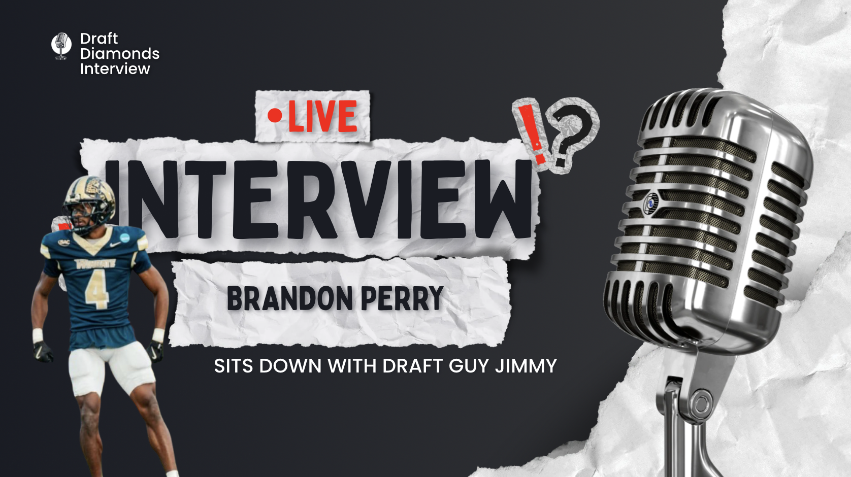 Brandon Perry, CB, Wingate | 2027 NFL Draft Prospect Zoom Interview