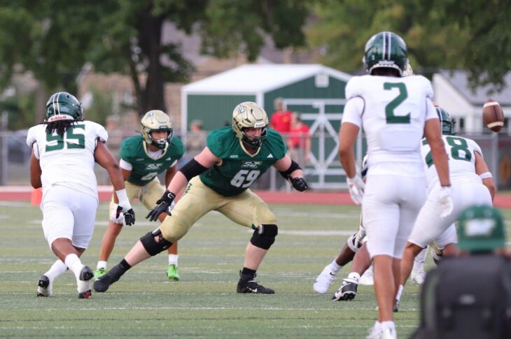 Meet Austin Mahoney, the 2027 NFL Draft prospect from Missouri S&T, and learn about his engineering journey and football career.