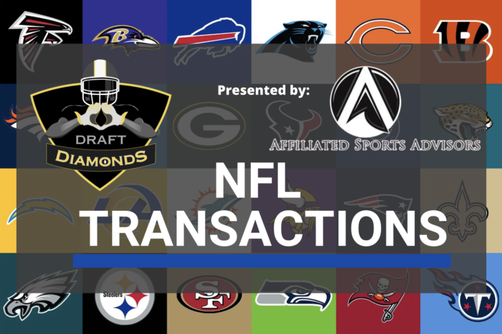 NFL Transactions for September 3rd, 2026 | Presented by Affiliated Sports Advisors
