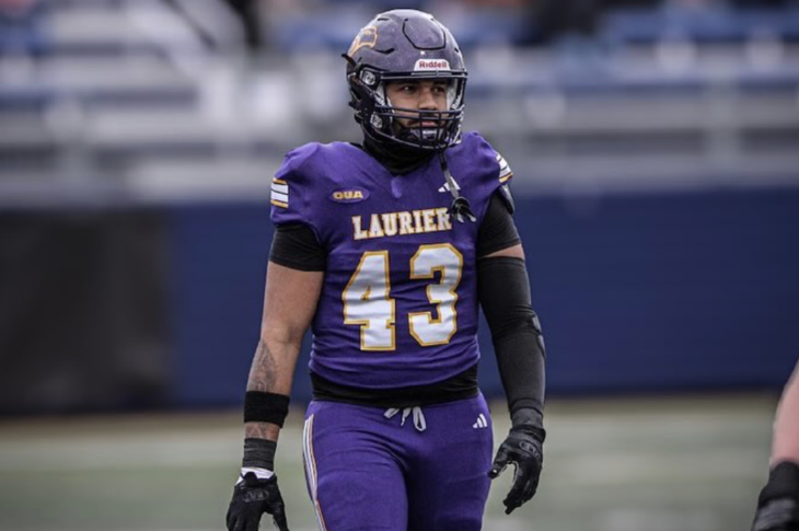 2027 NFL Draft Prospect Interview: Khalil Derman, FB, Wilfrid Laurier University