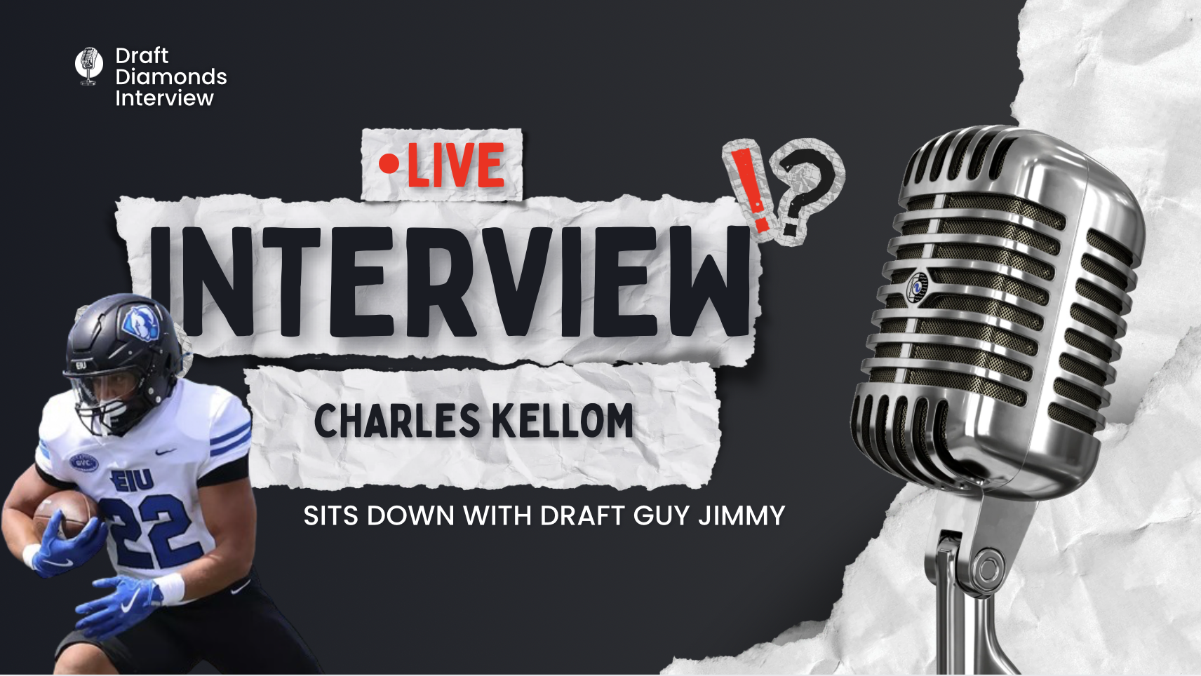 Charles Kellom, RB, Eastern Illinois| 2027 NFL Draft Prospect Zoom Interview