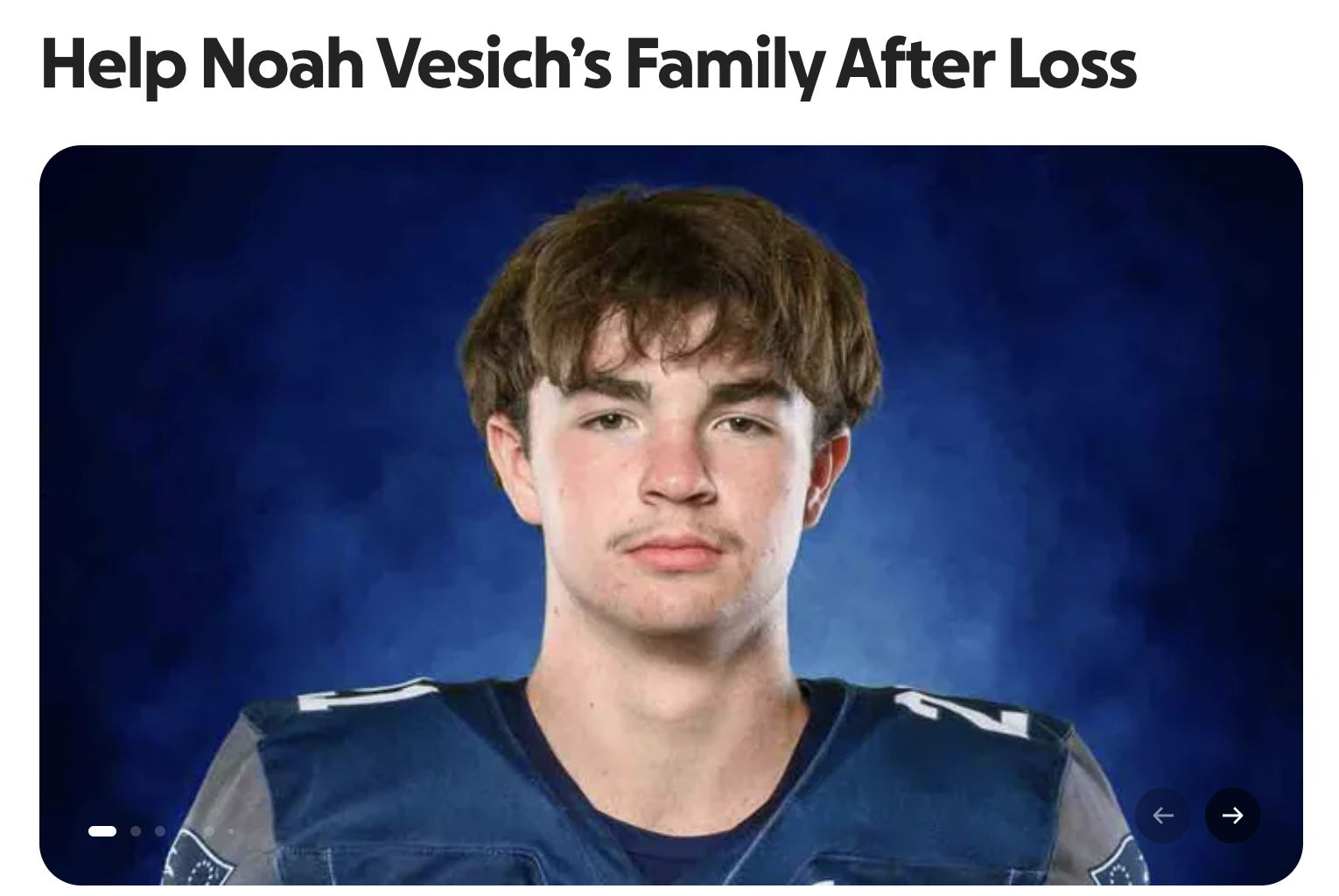 Columbine Football announces sudden death of freshman player